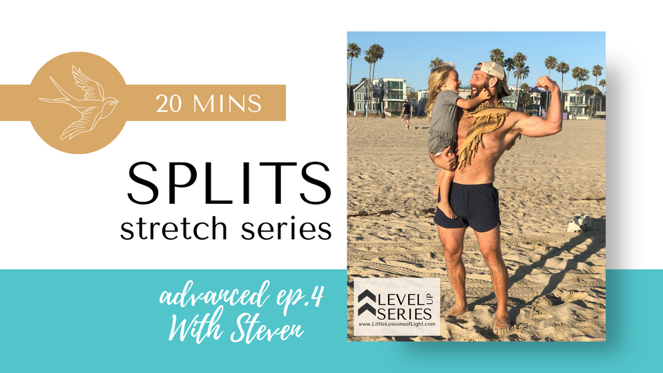 Split Stretch with Steven live from Venice Beach. Episode 4. Little Lessons Of Light